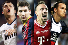 CR7, Messi, Ribery o Ibra - Chi è il più influente?